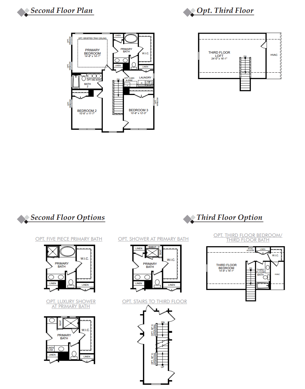 Brinson Floor Plan Marble Tree Eastwood Homes
